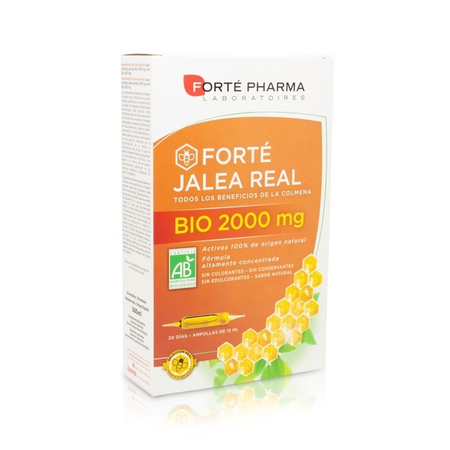 Forte Pharma Iberica Forté Jalea Real Bio Complemento Alimenticio 20 Unidades