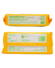 Calenduflor Baby: Toallitas húmedas para el cuidado y limpieza de la piel del bebé en cada cambio del pañal. 2