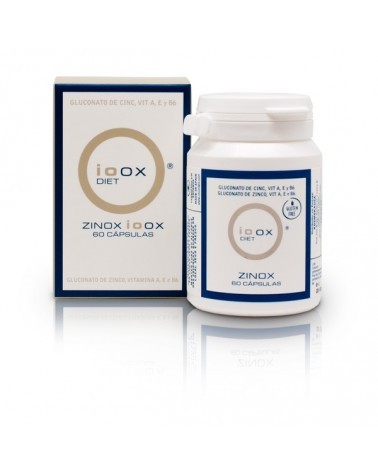 Ioox Zinox Complemento Alimenticio  tratamiento piel grasa o acneica