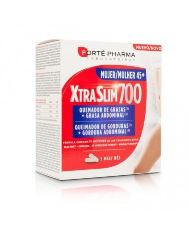 XtraSlim 700 Mujer 45+ Quemagrasas 120 caps.