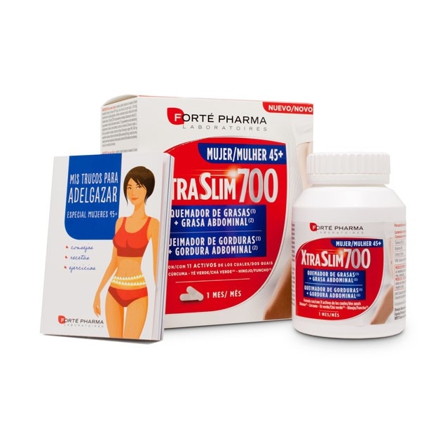 XtraSlim 700 Mujer 45+ Quemagrasas 120 caps.