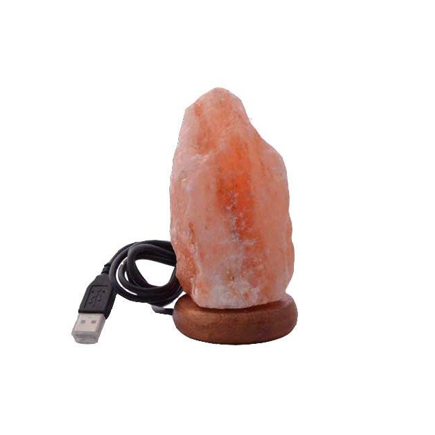 Lampara de sal USB natural