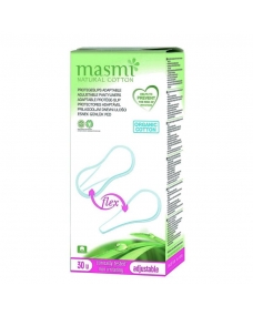 Protegeslip adaptable flex algodon bio 30 uds Masmi
