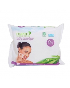 Toallitas desmaquillantes bio 20 uds Masmi