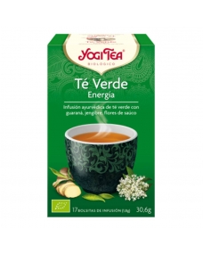 Yogi Tea Te verde energia 17 filtros