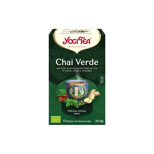 Yogi Tea Chai verde 17 filtros