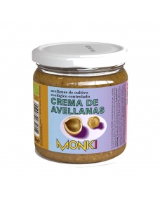 Crema avellanas bio 330g Monki