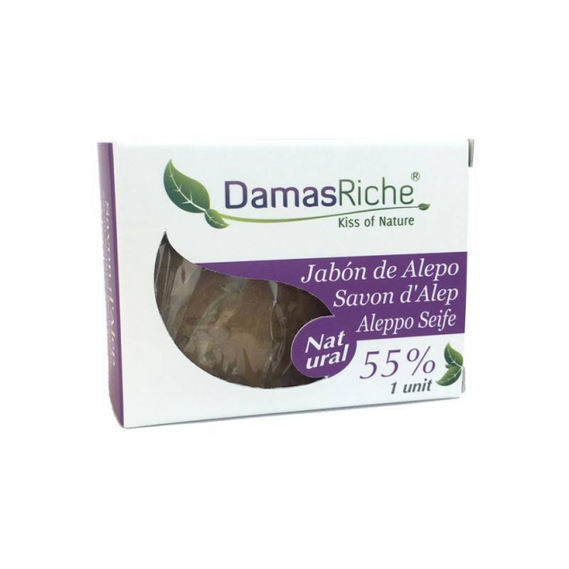 Jabon de Alepo 55% bio 200g Damasriche