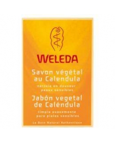 Jabon vegetal de calendula 100 g Weleda