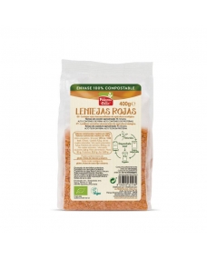 Lentejas rojas peladas bio 400g La Finestra