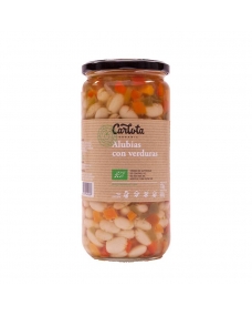 Alubias con verduras Bio 720 g Carlota Organic