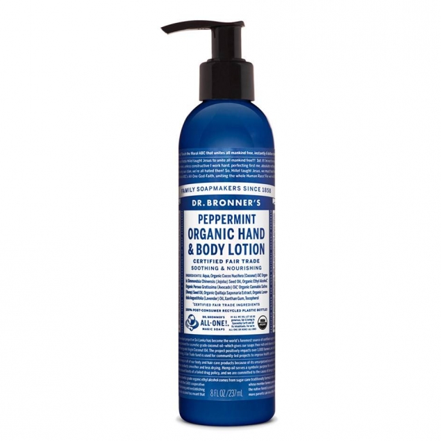 Loción de menta bio 240 ml Dr. Bronner's