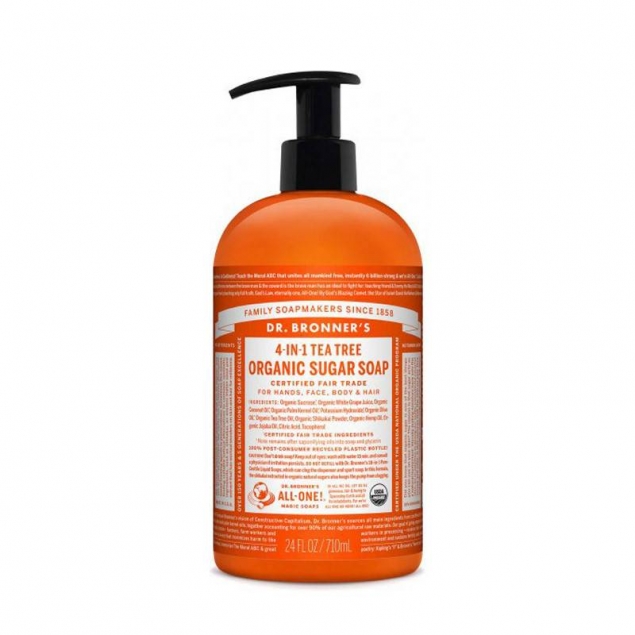 Jabon de Azucar Arbol del Te 355ml Dr.Bronner's