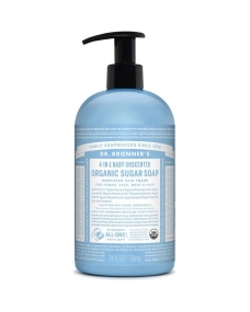 Jabon de Azucar Bebe Natural 355ml Dr. Bronner's