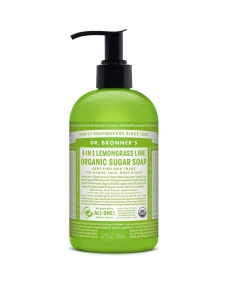 Jabon de Azucar Lemongras Lima 355ml Dr.Bronner's
