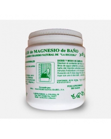 Sales de magnesio bote de 500 g Santa Isabel