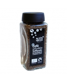 Cafe soluble liofilizado bio 100 g Alternativa 3