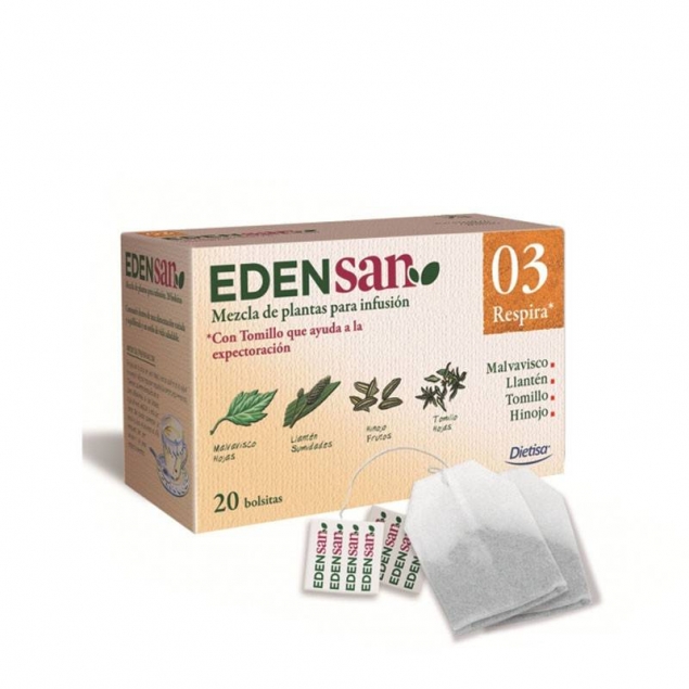 Edensan 03 Respira 20 filtros Dietisa