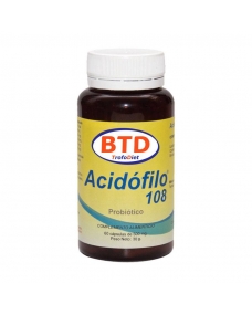 Acidofilo-108 60 capsulas BTD