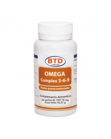 Omega 3-6-9 complex 60 perlas BTD