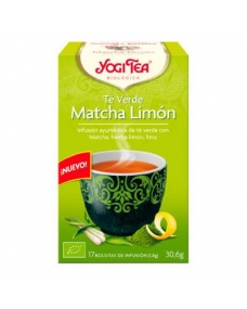 Yogi Tea Te verde Matcha Limon 17 filtros Bio