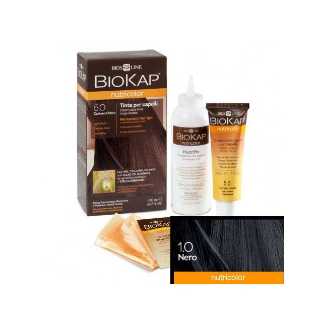 TINTE 1.0 NEGRO 140 ML.BIOKAP