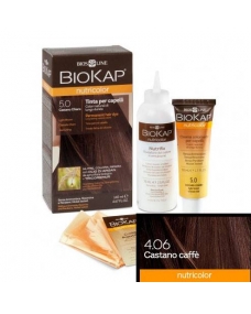 Tinte 4.06 castaño cafe 140 ml  Biokap