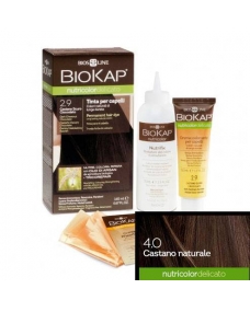 TINTE 4.00 DELICATO CASTAÑO NATURAL 140 ML.BIOKAP