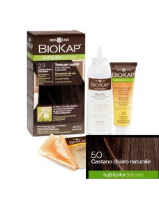 TINTE 5.00 DELICATO CASTAÑO CLARO NAT.140ML.BIOKAP