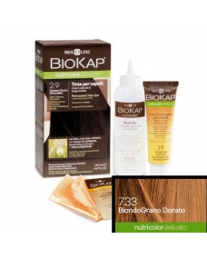 TINTE 7.33 DELICATO RUBIO TRIGO DORA. 140ML.BIOKAP