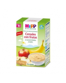 Papilla cereales con frutas bio 600g Hipp