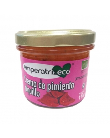 Pate cremoso de pimiento piquillo bio 110g Emperatriz