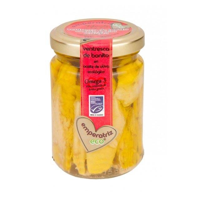 Ventresca bonito en oliva bio 156 ml Emperatriz