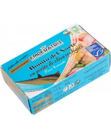 Bonito del norte en oliva en lata bio 125 ml Emperatriz