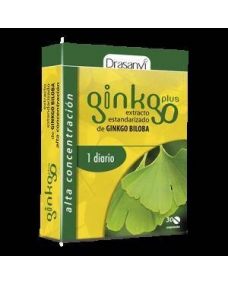 GinkGoplus (ginkgo biloba) 30 comprimidos Drasanvi