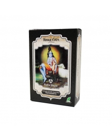 Henna castaño oscuro profundo tratamiento polvo 100 g Radhe Shyam