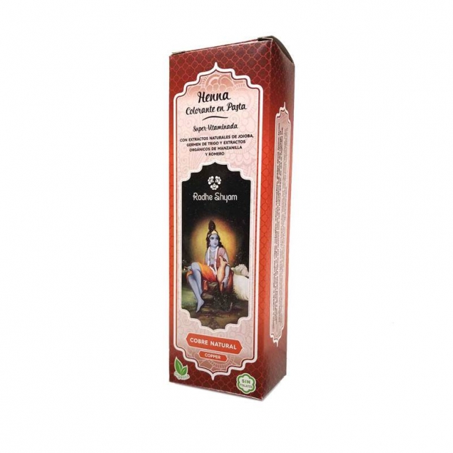 Henna cobre natural pasta 200 g Radhe Shyam