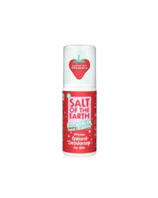 Desodorante natural para chica spray (fresas dulce) 100ml Salt Of The Earth