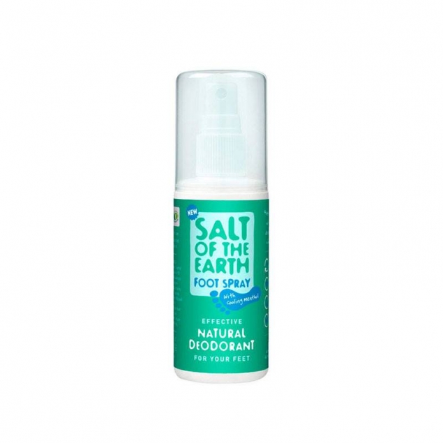 Desodorante natural para pies spray 100ml Salt Of The Earth