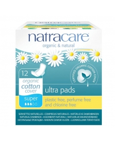 Compresa super alas bio 12 unidades Natracare