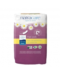Compresa noche (maxi pad) 10 unds.Natracare