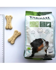 Galletas veganas para perros bio 500g Yarrah