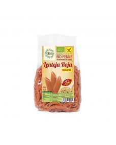 Penne lenteja roja con lino bio sin gluten 250g Sol Natural