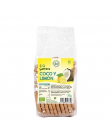 Galletas con coco y limon bio 175g Sol Natural