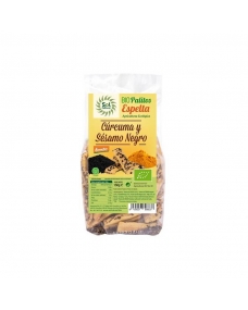Palitos de Espelta con Curcuma y Sesamo Negro bio 150g Sol Natural