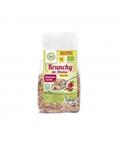 Krunchy avena manzana-canela sin gluten bio 350g Sol Natural