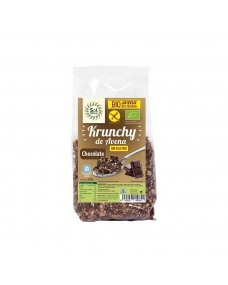 Krunchy avena sin gluten chocolate bio 360g Sol Natural