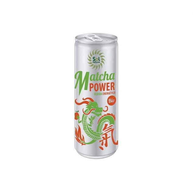 Bebida energética matcha power bio 250ml Sol Natural