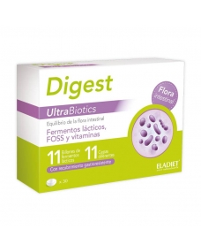 Digest Ultrabiotics flora 30 comprimidos Eladiet