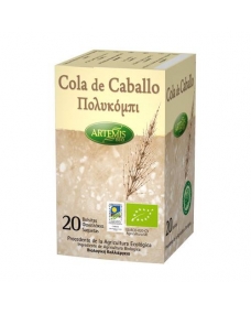 Cola de caballo 20 filtros Artemis